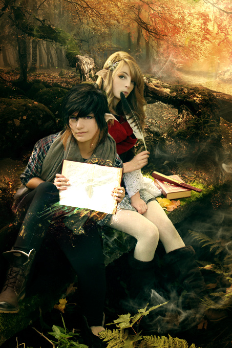 Elves in the fantasy world