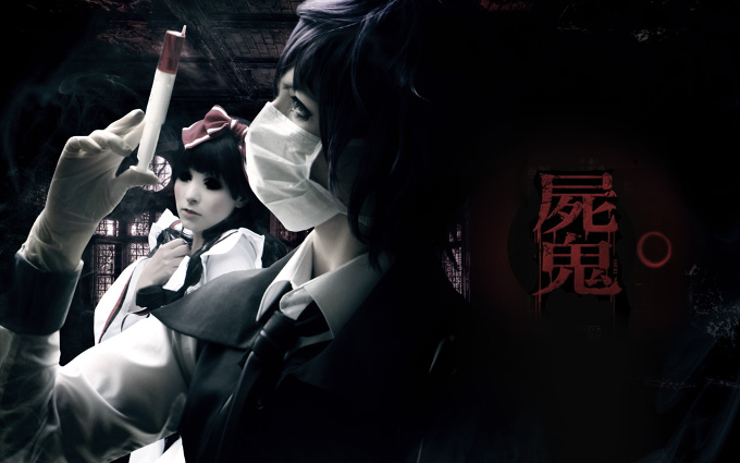 Natsuno and Sunako - Shiki