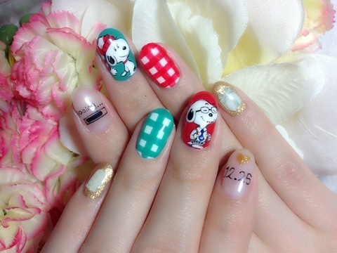 Snoopy Nails! (1/3)