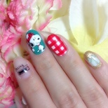Snoopy Nails! (2/3)
