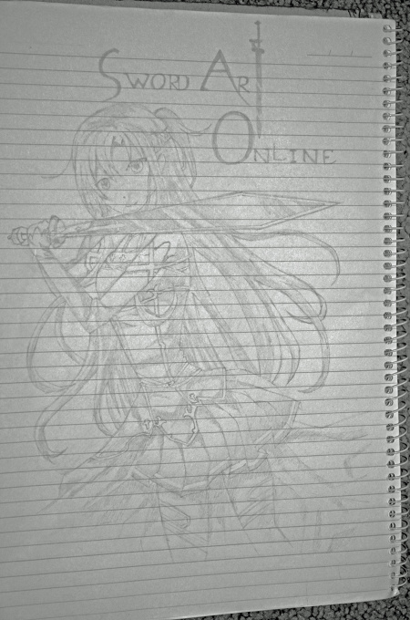 Drawing Sword Art Online 