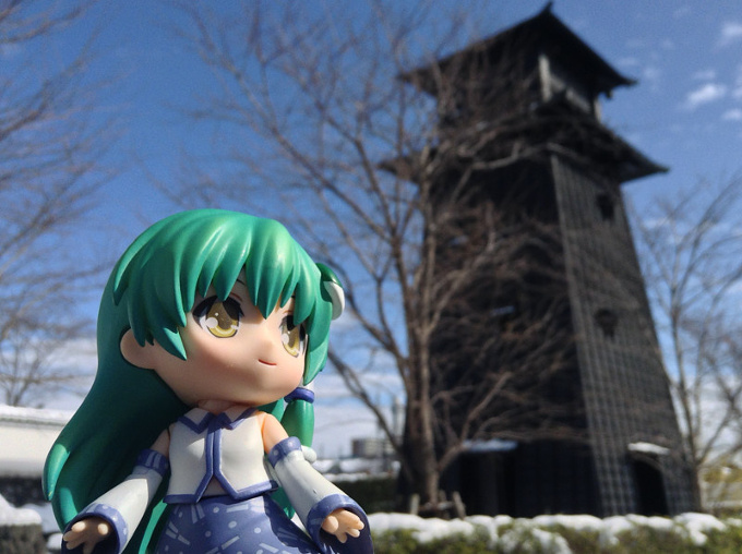 After the snow, this morning.