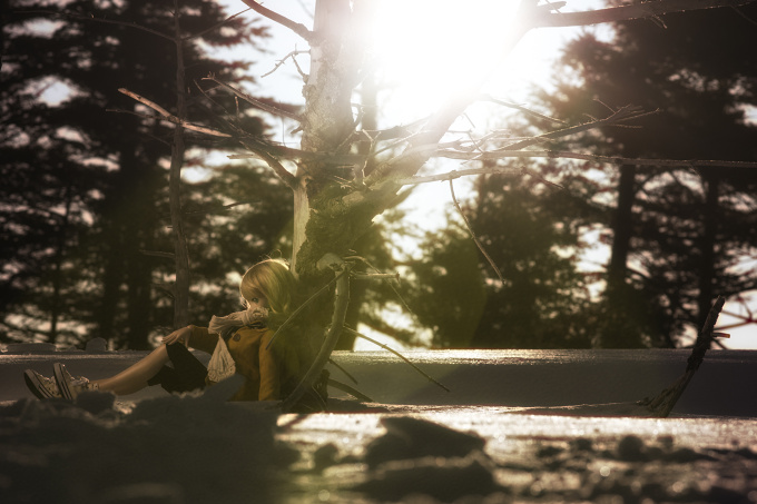 What you stare at dusk.