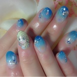 Frozen - Elsa Nails (2/3)