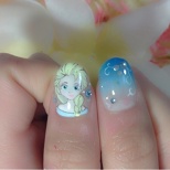 Frozen - Elsa Nails (3/3)