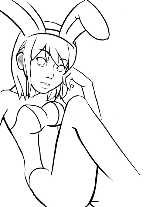 Cute bunny girl Sakura