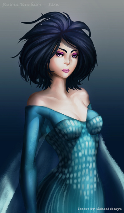 Rukia=Elsa
