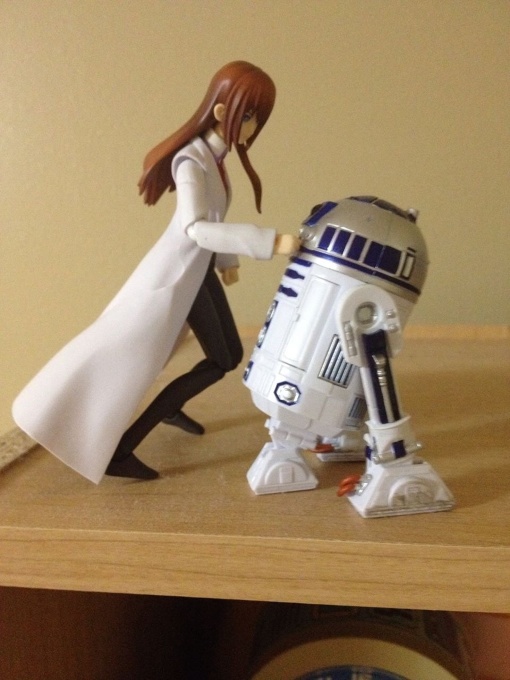 Help me Okarin-Kenobi , you're my only hope...