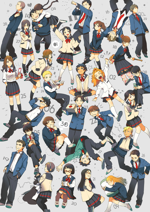 Class of 30 Students