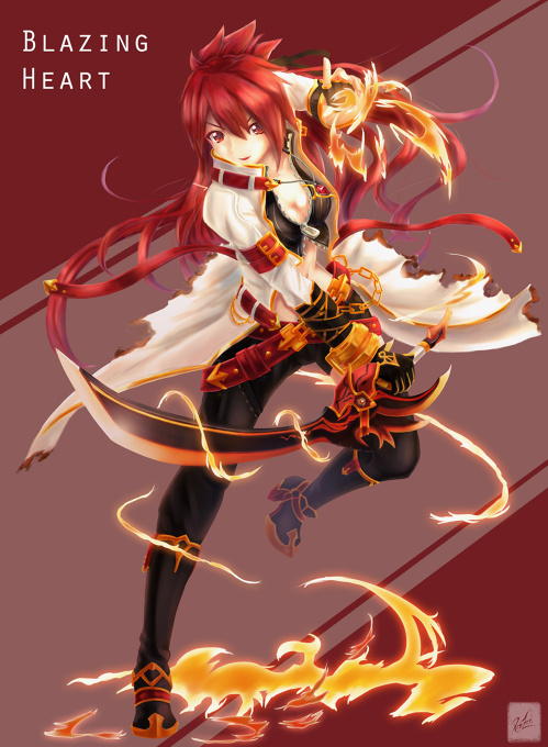 Blazin Heart by Repzen