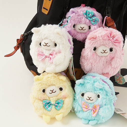 Alpacasso Fluffy Mini Backpacks