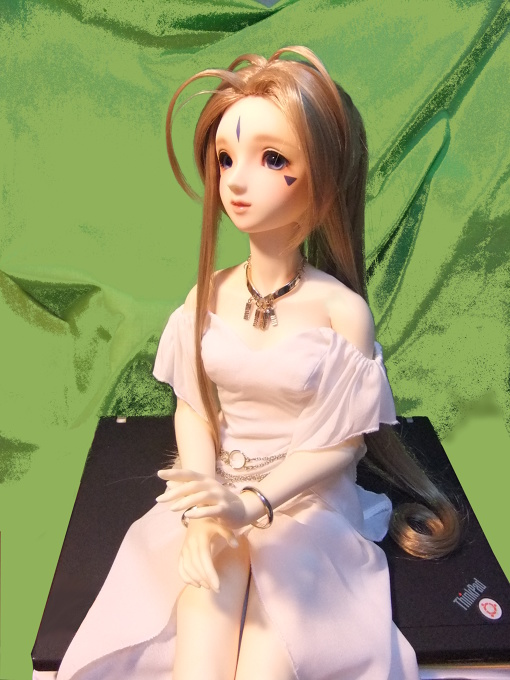 Belldandy have a speech