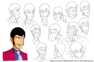 Setelan karakter:Lupin The Third(Ekspresi wajah1)