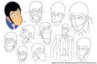 Setelan karakter:Lupin The Third(Ekspresi wajah2)