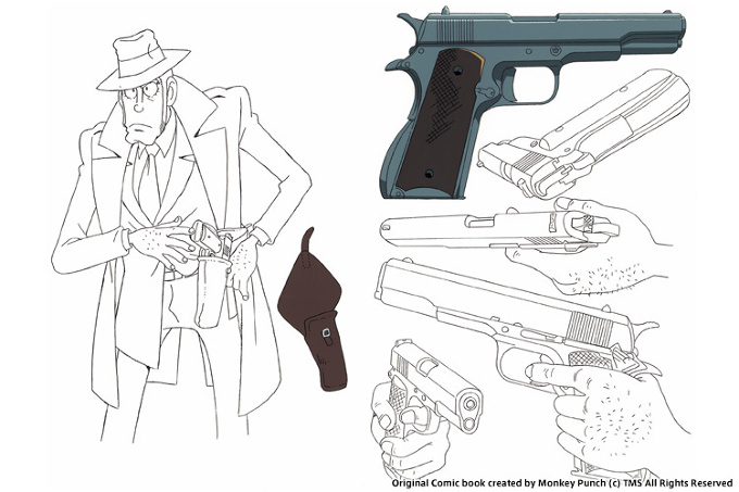 Setelan karakter:Inspector Zenigata(Aksi tembak)