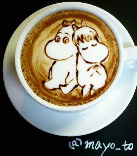 Latteart  " Moomin "