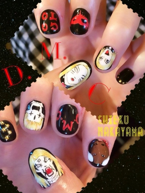 Detroit Metal City Nails