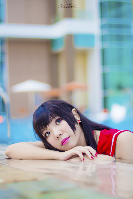 Pool Party: Sailor Mars