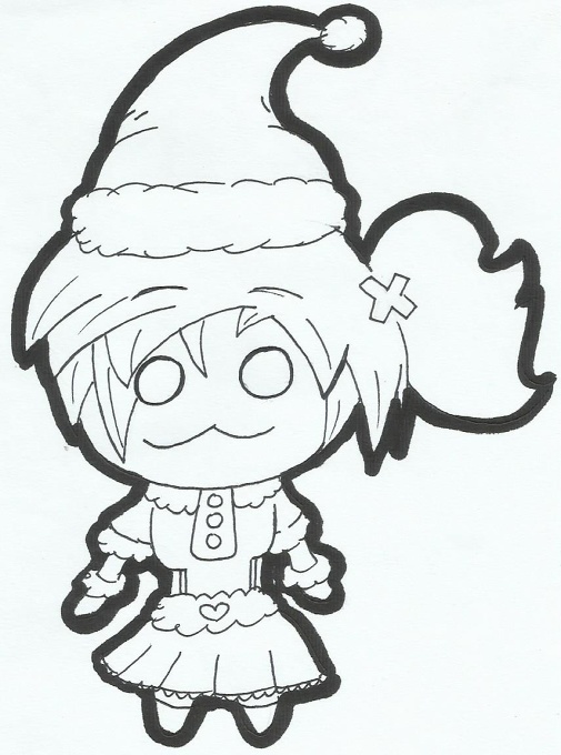 chibi xmas