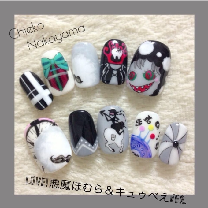 Madoka Magica Nail Art