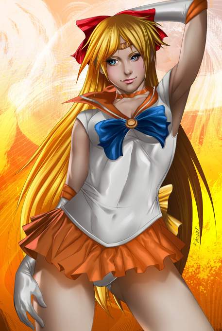 Sailor Venus transformation!