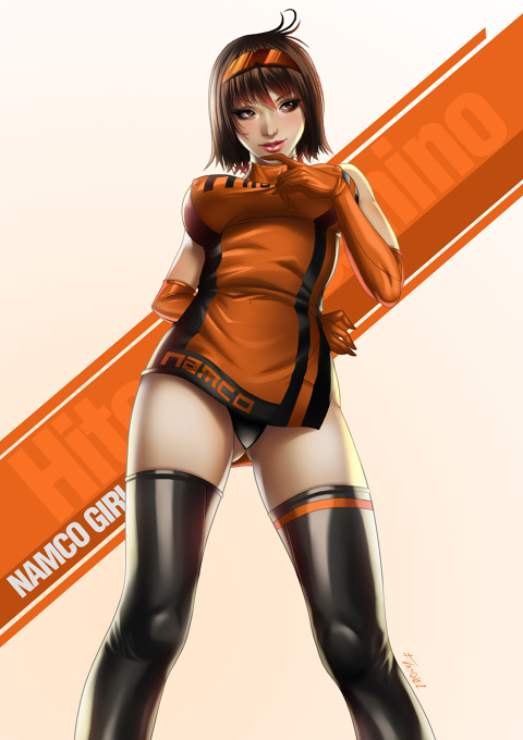 Bandai Namco Girl- Hitomi Yoshino