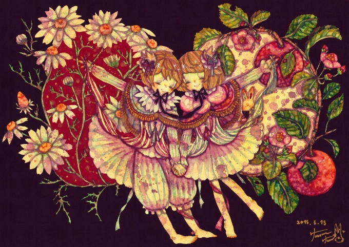 Chamomile Prince and Apple Princess*