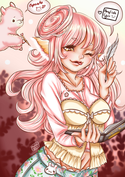 First autograph of Anglish!