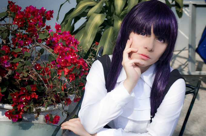 Ririchiyo Shirakiin (Inu x Boke ss) Cosplay by Deruri