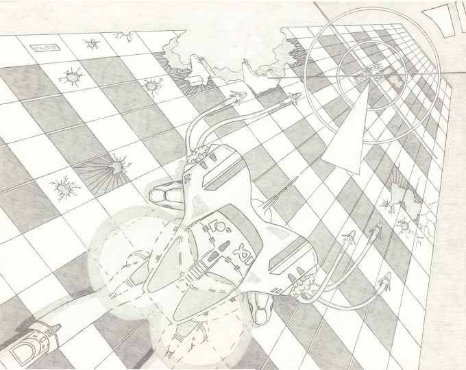 Macross fanart Queadlunn Rau attacking