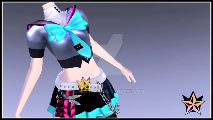 Bluestar-P Miku WIP Part 3