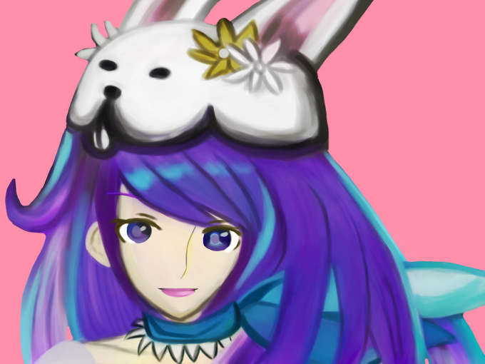 Fire Emblem Heroes : Easter Lucina Fan Art