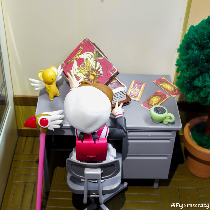 Writing my name in the clow card (escrevendo meu nome na carta clow) 