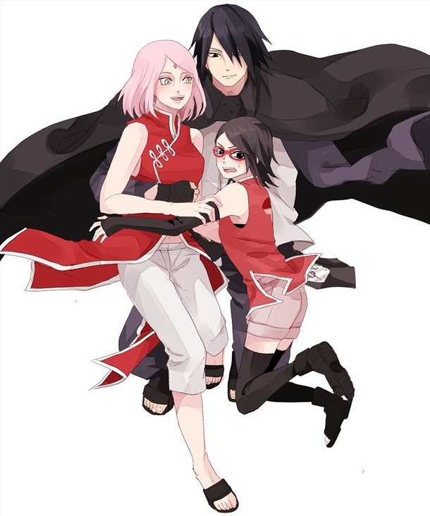 pretty good family at all #sasusake